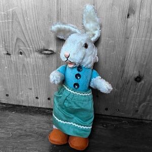 Vintage Nikili Steiff Rabbit apr. 13" Germany Mohair